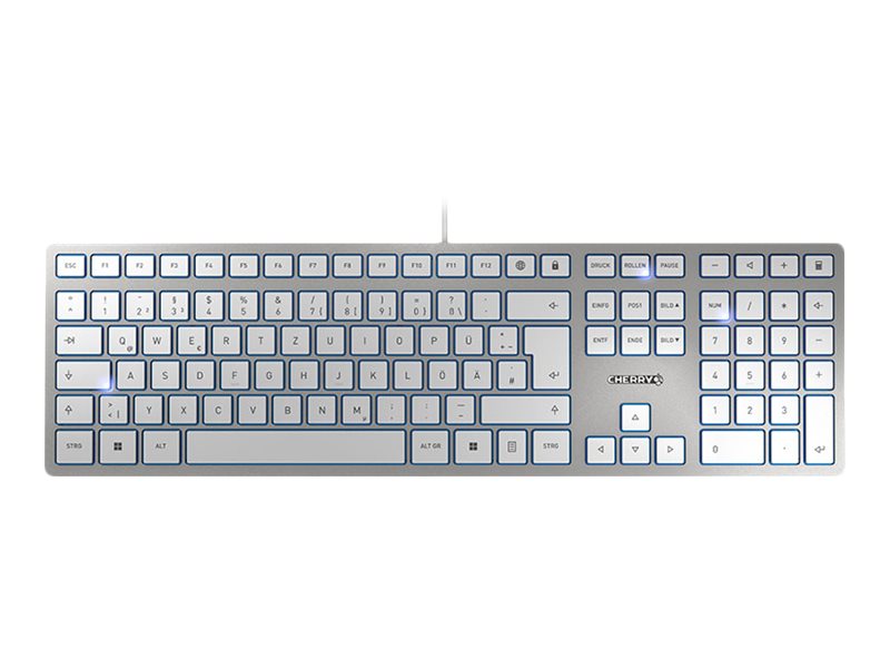 Cherry KC 6000 SLIM - Tastatur - USB - Nordisch