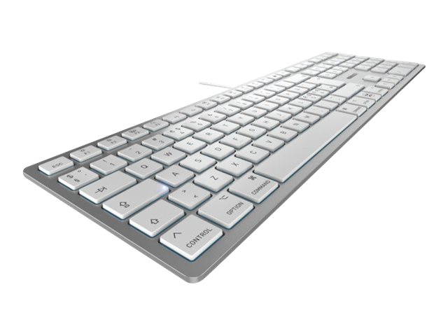 CHERRY KC 6000C FOR MAC keyboard USB QWERTY Nordic Silver