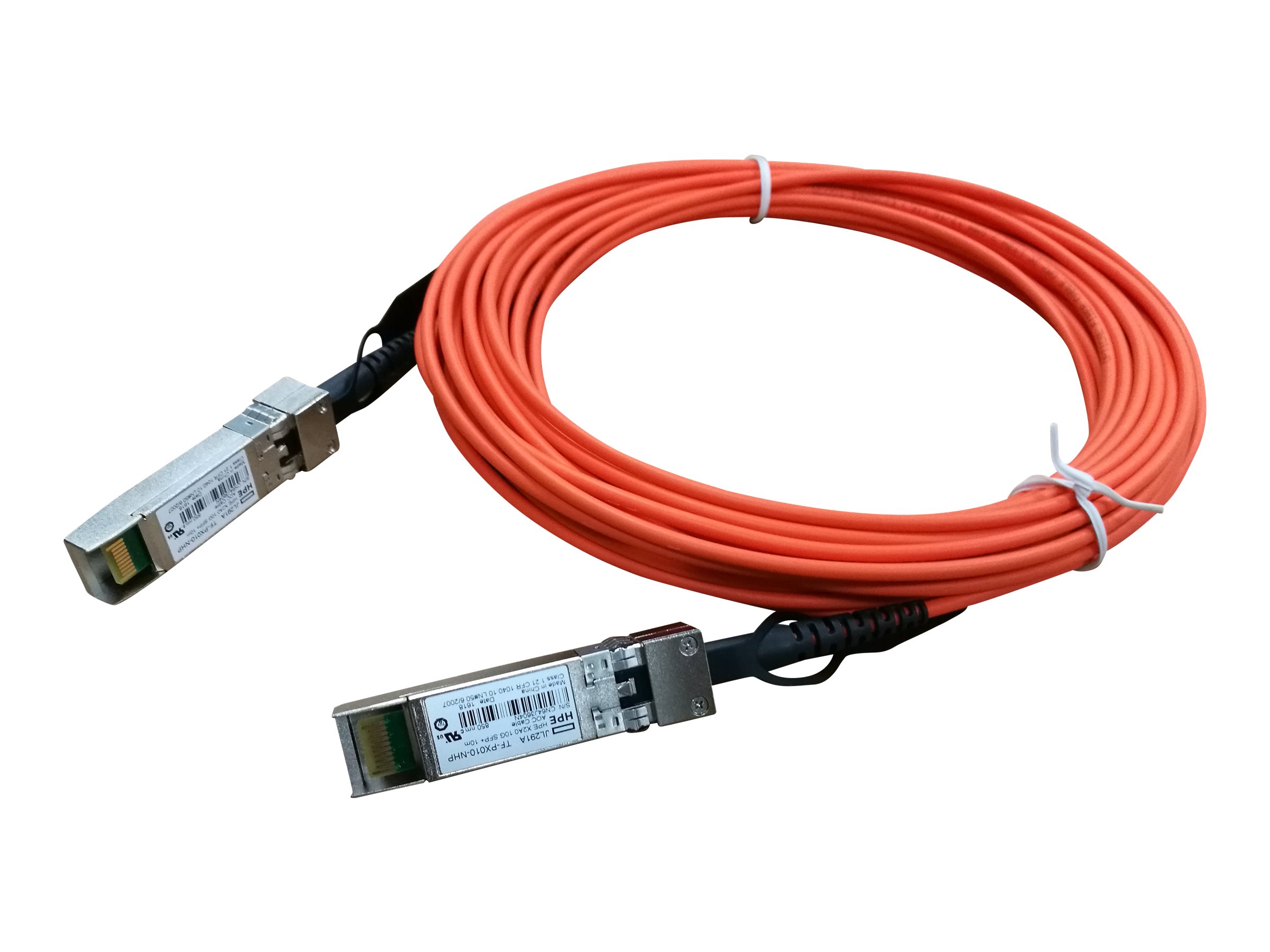 HPE Networking X2A0 10G SFP+ to SFP+ 10m Active Optical Cable