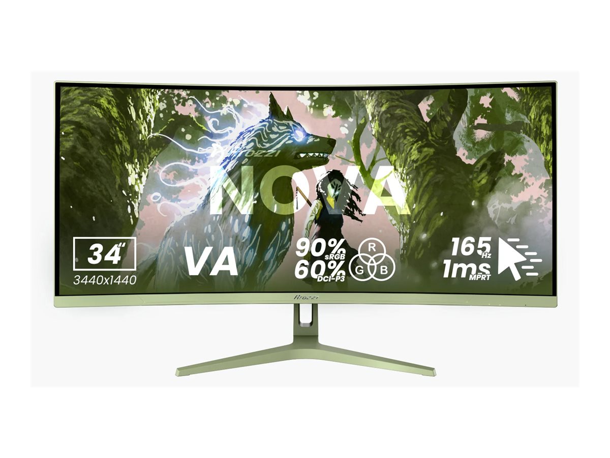 Arozzi Nova - LED-Monitor - Gaming - 86.4 cm (34)