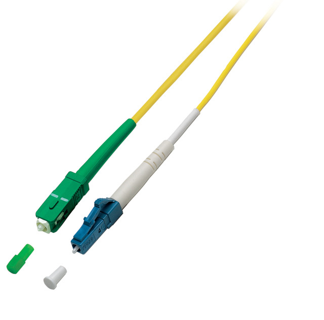 EFB Elektronik O0946.2 cavo a fibre ottiche 2 m SC LC OS2 Giallo