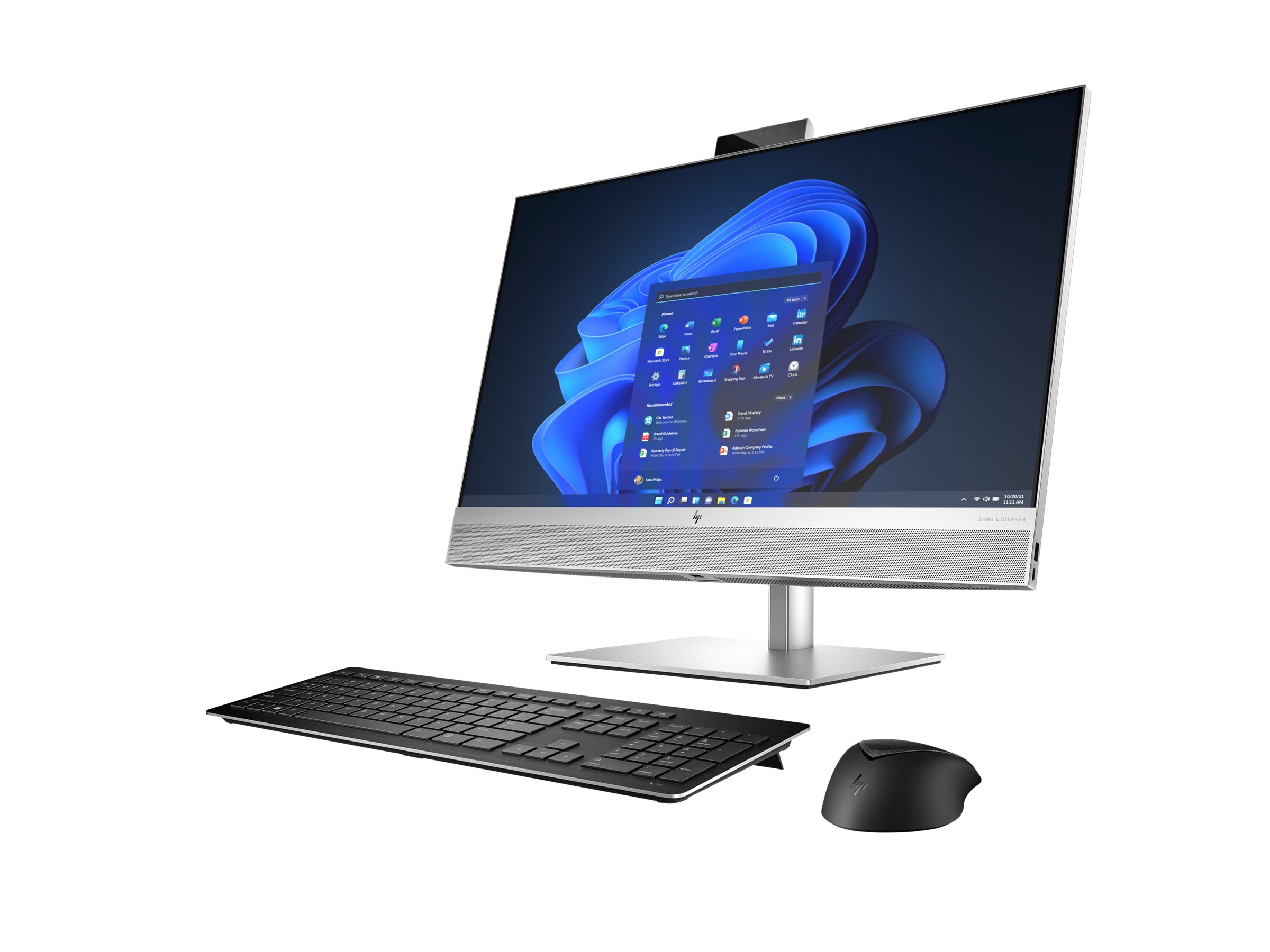 HP EliteOne 870 G9 - All-in-One (Komplettl�sung) - Core i7 i7-14700 / 2.1 GHz - vPro - RAM 16 GB - SSD 512 GB - NVMe - UHD Graphics 770 - 1GbE, Wi-Fi 6E, Bluetooth 5.3 - WLAN: 802.11a/b/g/n/ac/ax (Wi-Fi 6E)