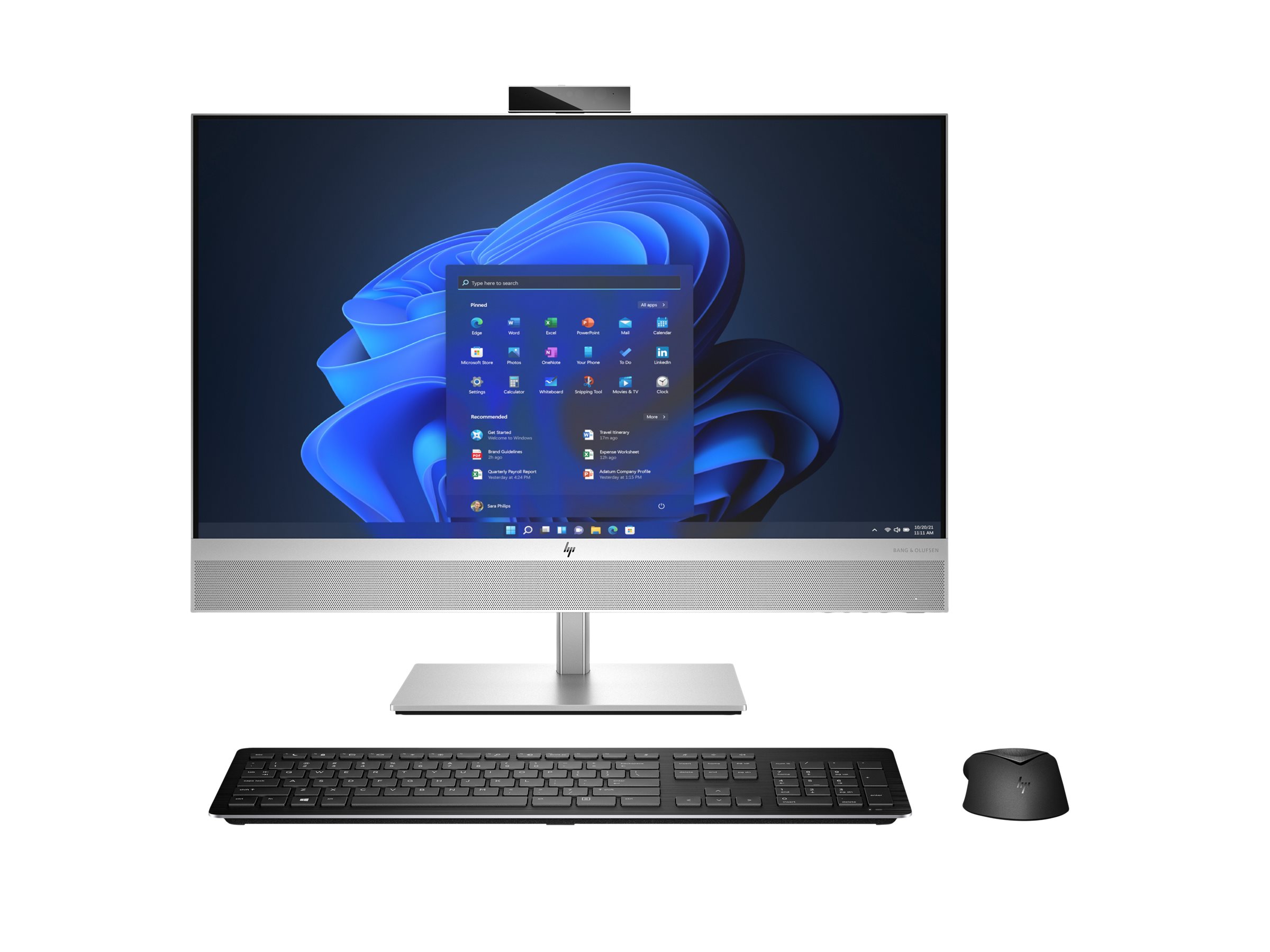 HP EliteOne 870 G9 - All-in-One (Komplettl�sung) - Core i7 i7-14700 / 2.1 GHz - vPro - RAM 16 GB - SSD 512 GB - NVMe - UHD Graphics 770 - 1GbE, Wi-Fi 6E, Bluetooth 5.3 - WLAN: 802.11a/b/g/n/ac/ax (Wi-Fi 6E)