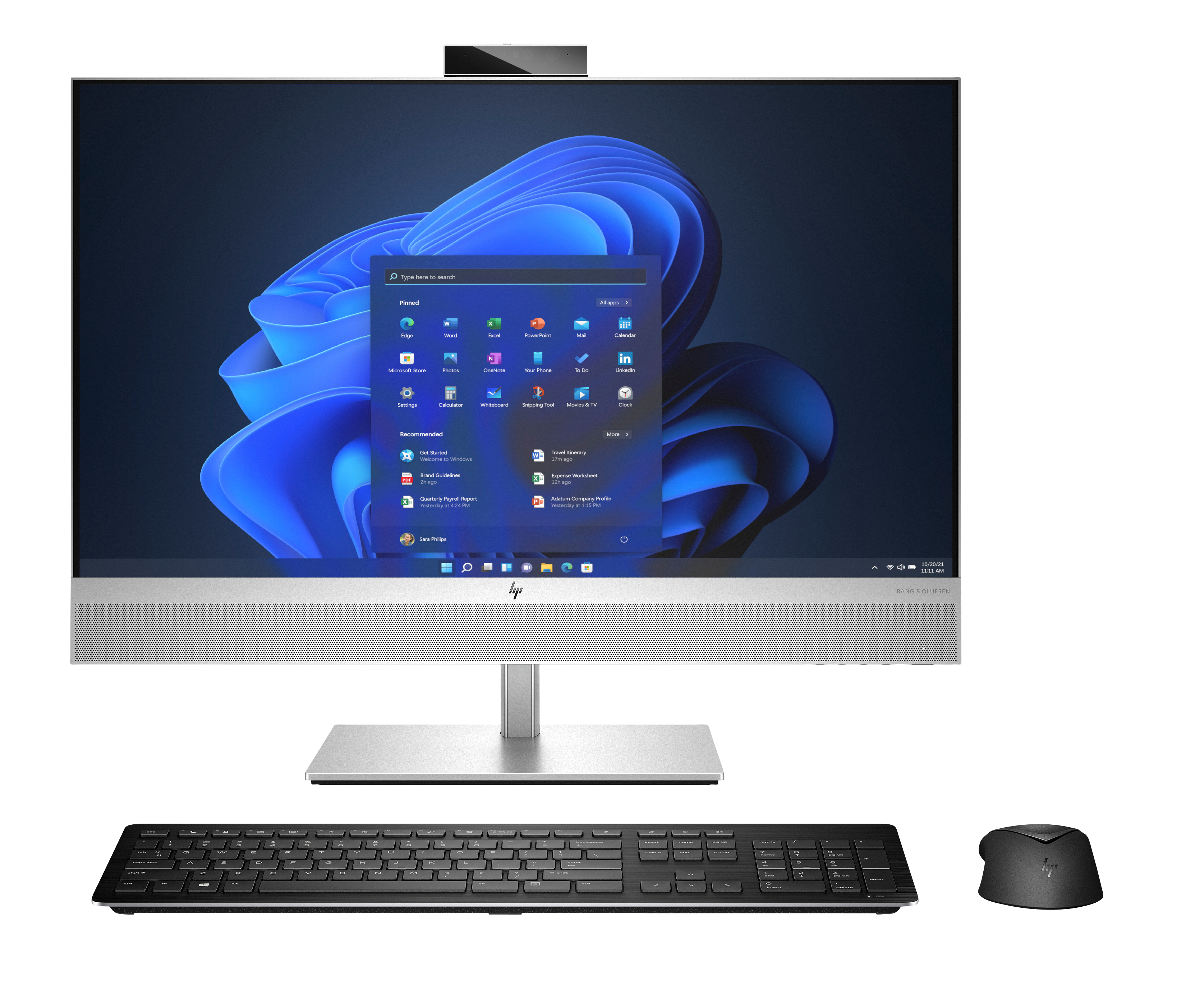 HP EliteOne 870 G9 - All-in-One (Komplettl�sung) - Core i7 i7-14700 / 2.1 GHz - vPro - RAM 16 GB - SSD 512 GB - NVMe - UHD Graphics 770 - 1GbE, Wi-Fi 6E, Bluetooth 5.3 - WLAN: 802.11a/b/g/n/ac/ax (Wi-Fi 6E)