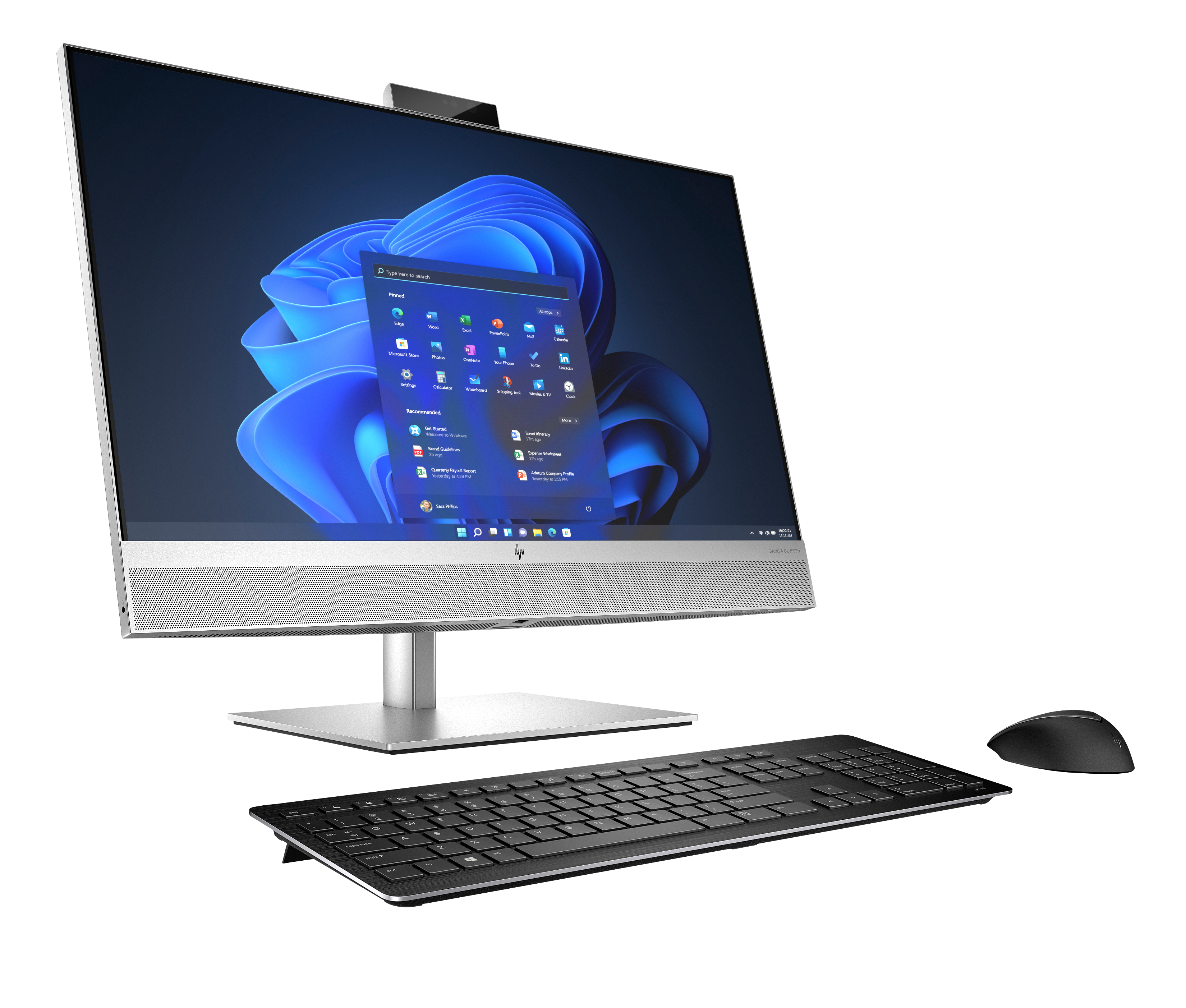 HP EliteOne 870 G9 - All-in-One (Komplettl�sung) - Core i7 i7-14700 / 2.1 GHz - vPro - RAM 16 GB - SSD 512 GB - NVMe - UHD Graphics 770 - 1GbE, Wi-Fi 6E, Bluetooth 5.3 - WLAN: 802.11a/b/g/n/ac/ax (Wi-Fi 6E)