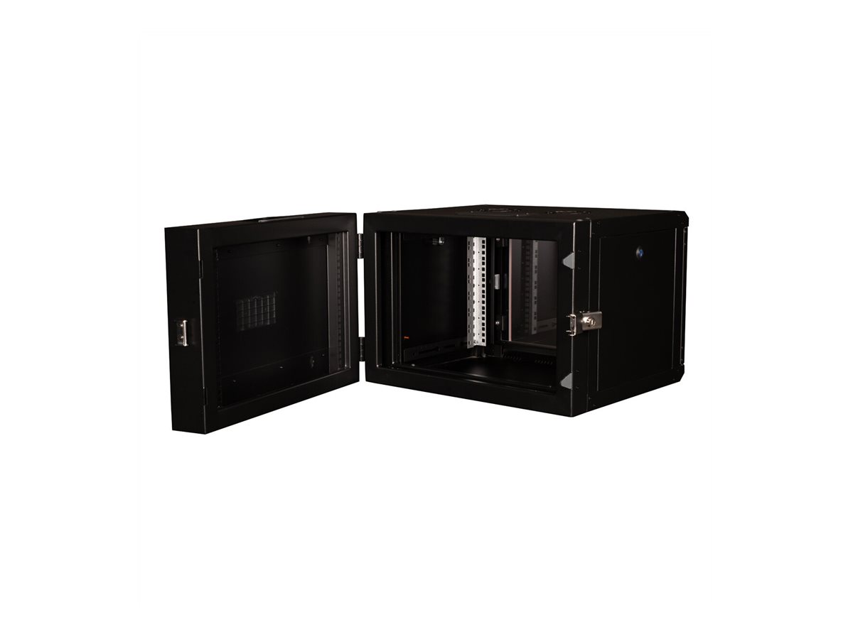 ROLINE Pro - Schrank Netzwerkschrank - zwei-teilig schwenkbar, 600 x 600 mm (B x T)