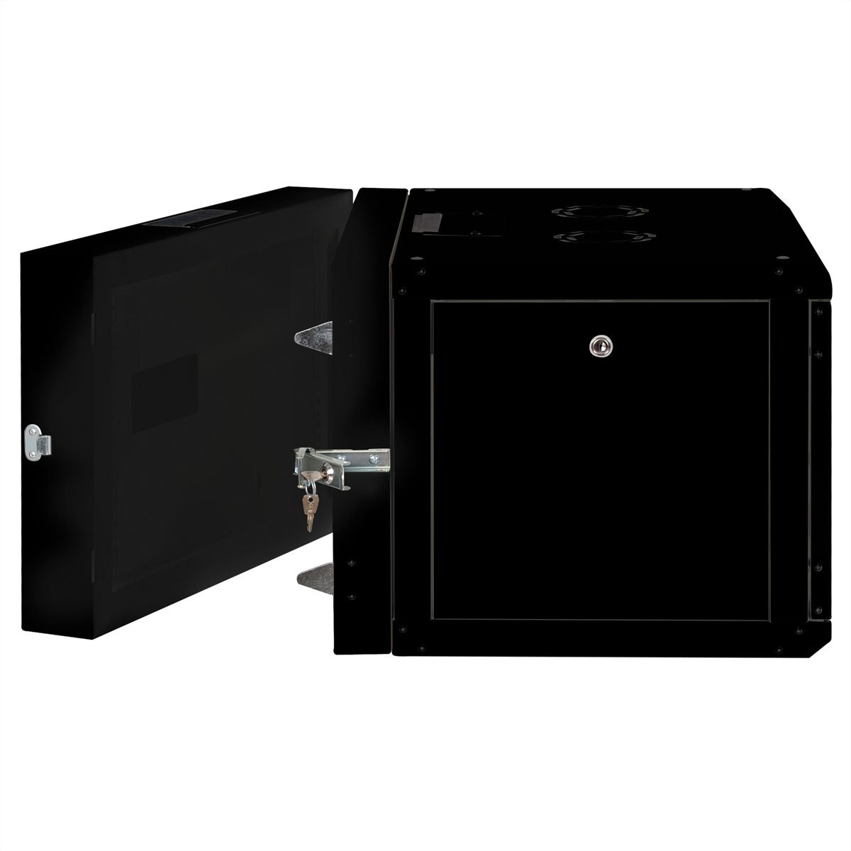 ROLINE Pro - Schrank Netzwerkschrank - zwei-teilig schwenkbar, 600 x 600 mm (B x T)