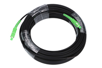 Extralink SC/APC-SC/APC Flat| Patchcord| Drop Einzelmodus Simplex G.657A2 - Kabel - Single- bzw. Monomode-Faser