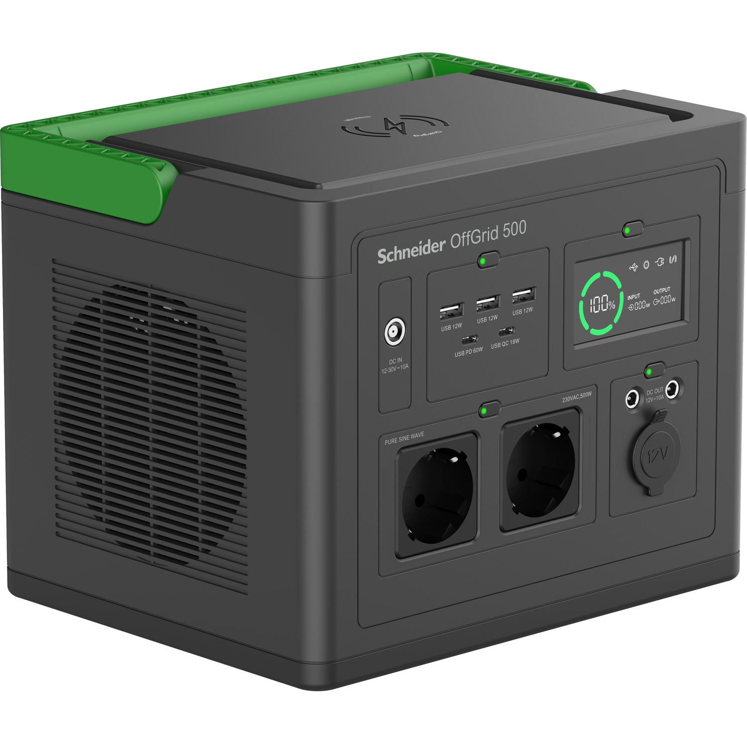 APC PPS500-GR station dalimentation portable Lithium-Ion (Li-Ion) 5,5 kg