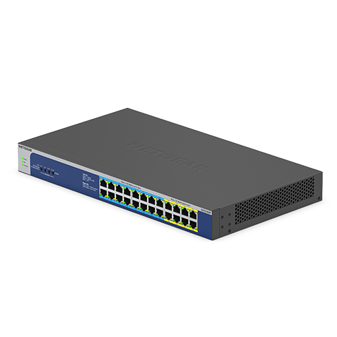 Netgear GS524UP - Switch - unmanaged - 8 x 10/100/1000 (PoE+)