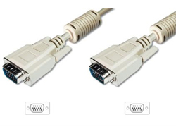 Digitus AK-310103-030-E cavo VGA 3 m VGA (D-Sub) Beige