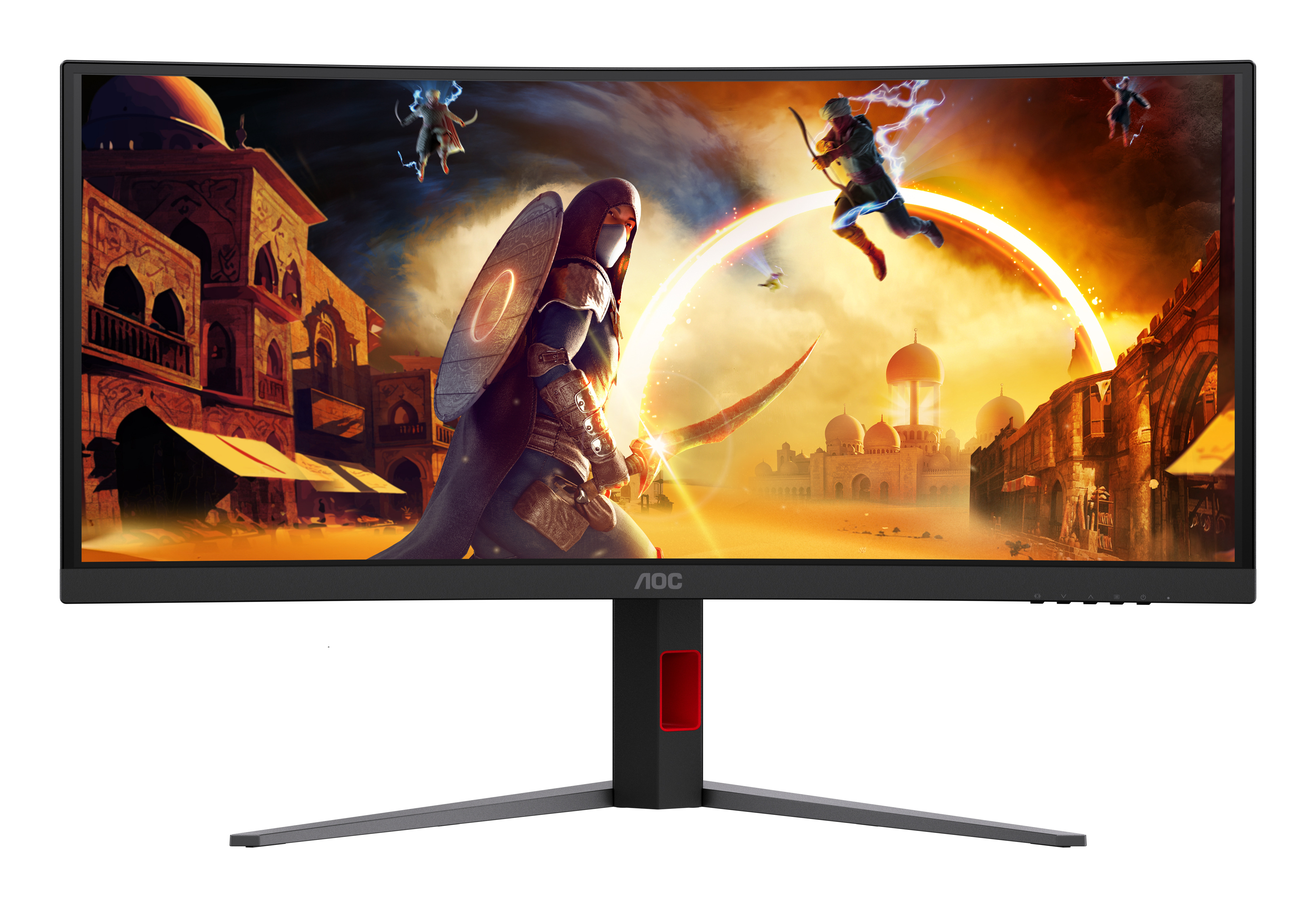 AOC CU34G4CA 34 21 3440x1440 - Flachbildschirm (TFT/LCD) - 86,4 cm