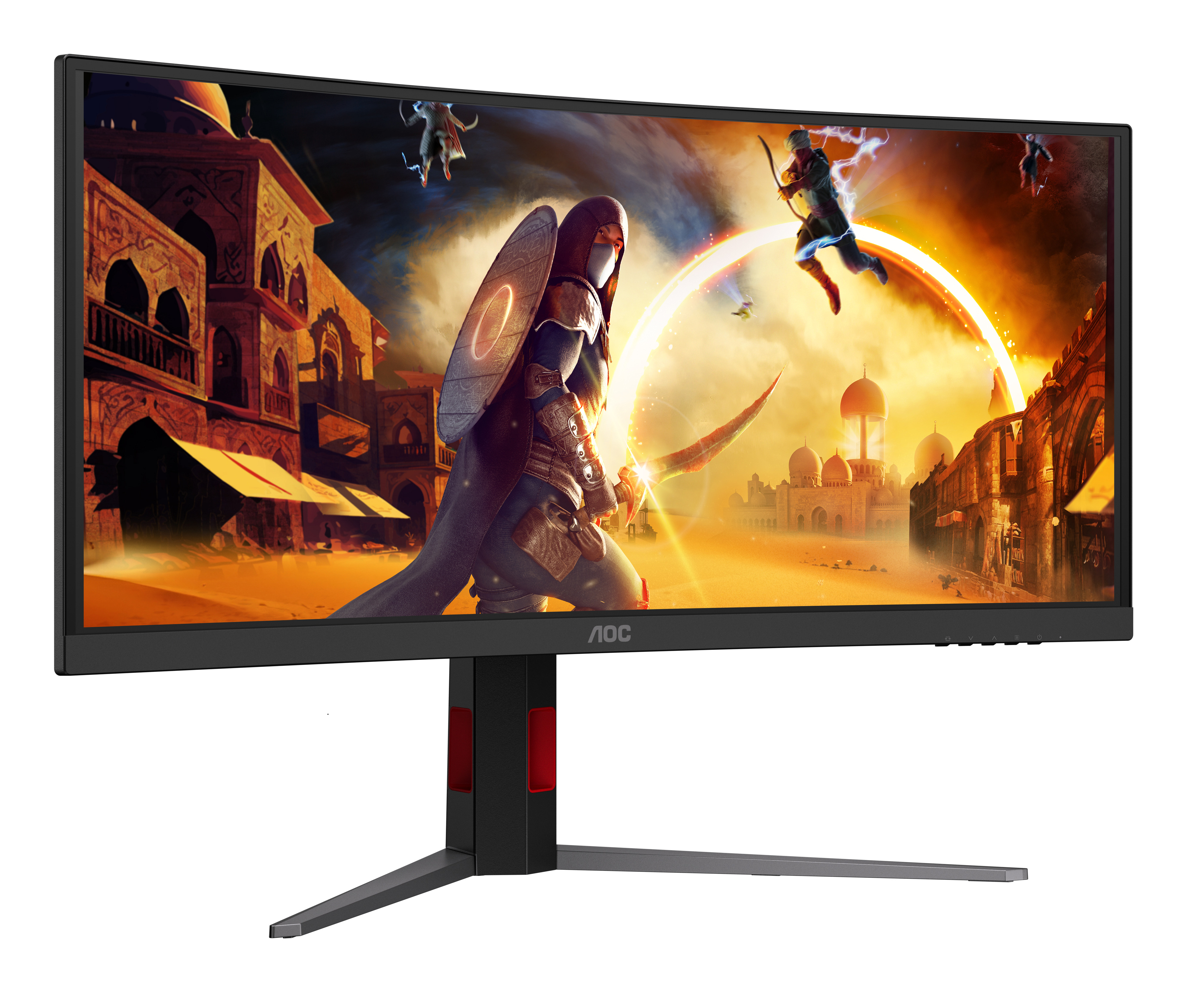 AOC CU34G4CA 34 21 3440x1440 - Flachbildschirm (TFT/LCD) - 86,4 cm
