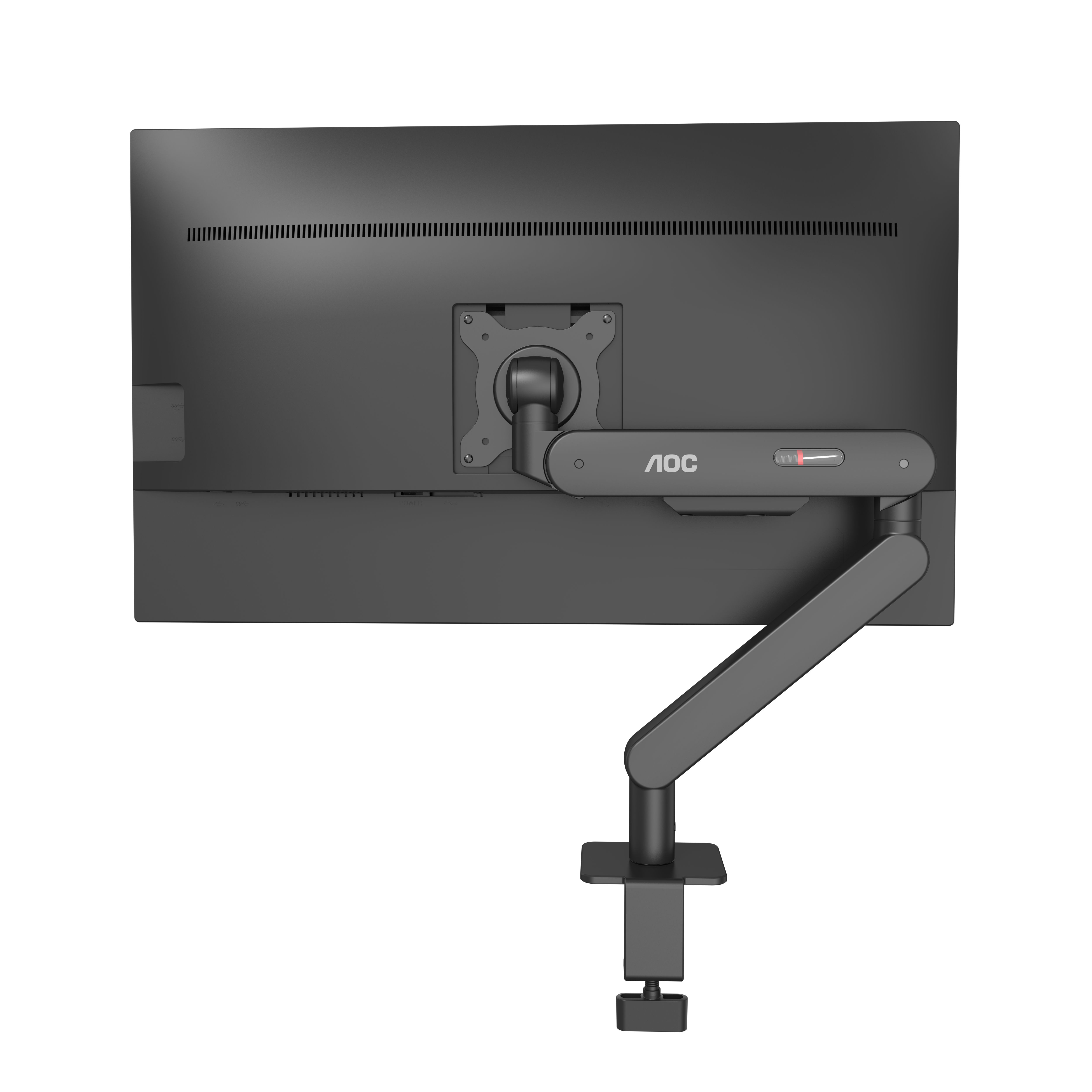 AOC AM400B monitor mount / stand 86.4 cm (34) Black Desk