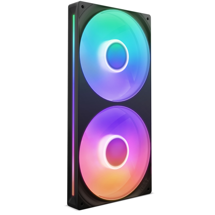 NZXT RF-U28HF-B1 syst�me de refroidissement d ordinateur Boitier PC Ventilateur Noir 1 pi�ce(s)