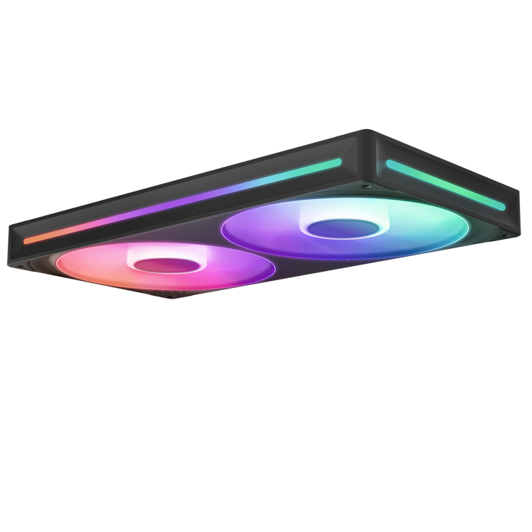 NZXT RF-U28HF-B1 syst�me de refroidissement d ordinateur Boitier PC Ventilateur Noir 1 pi�ce(s)