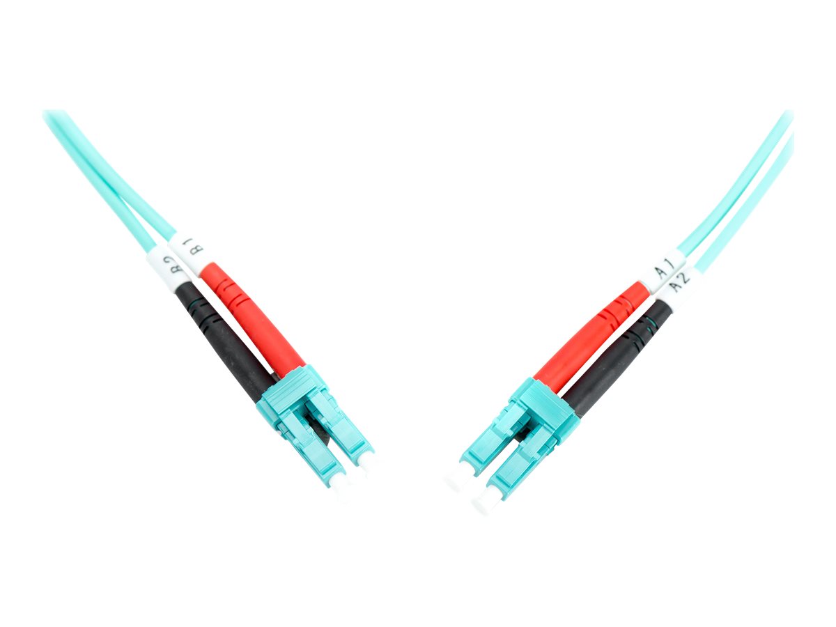 Digitus Fiber Optic Multimode Patch Cord, OM 3, LC / LC