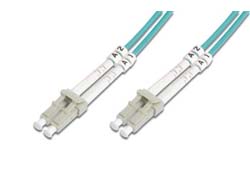 Digitus Fiber Optic Multimode Patch Cord, OM 3, LC / LC