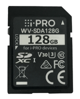 i-PRO WV-SDA128G - 128 GB - SDXC - Klasse 10 - 3D NAND - 100 MB/s - 50 MB/s