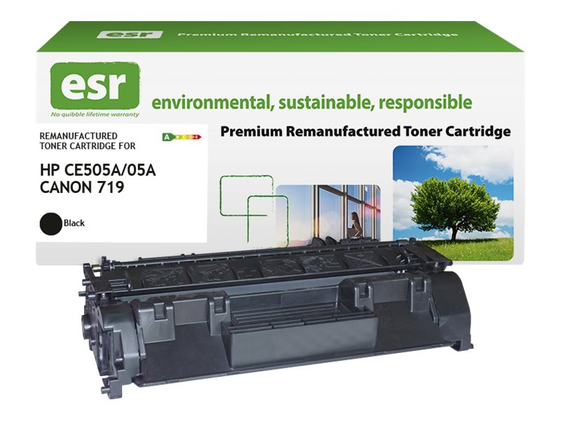 Armor ESR - Schwarz - kompatibel - wiederaufbereitet - Tonerpatrone (Alternative zu: HP CE505A)