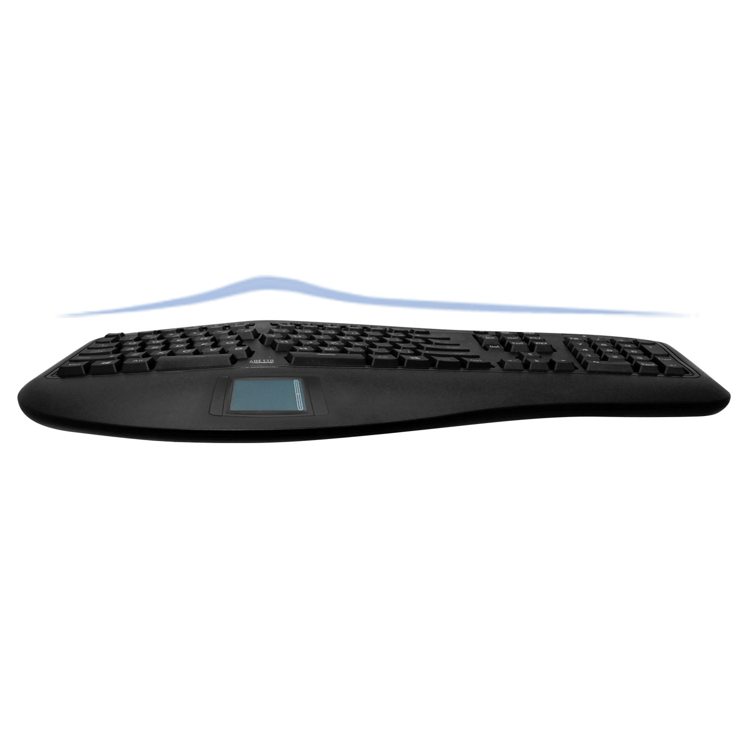 Adesso Tru-Form 450 teclado USB QWERTY Ingls de EE. UU. Negro