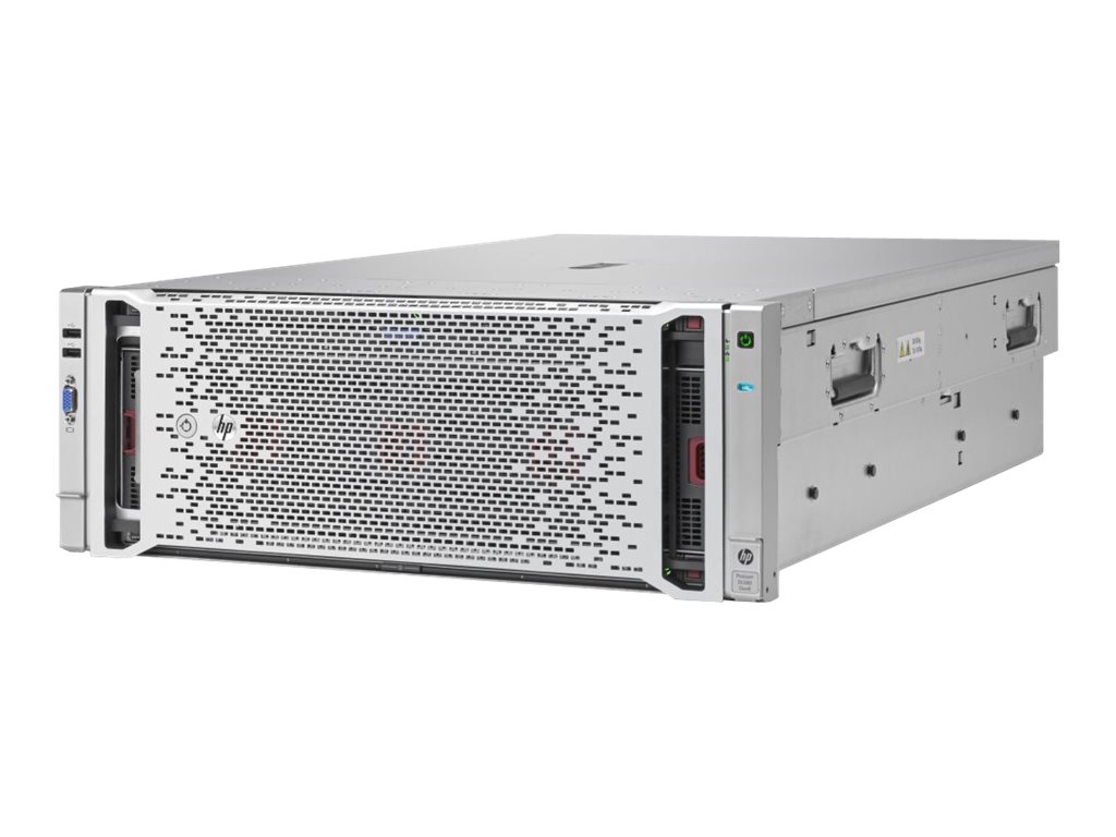 HPE ProLiant DL580 Gen8 High Performance - Server - Rack-Montage - 4U - vierweg - 4 x Xeon E7-4890v2 / 2.8 GHz - RAM 128 GB - SAS - Hot-Swap 6.4 cm (2.5)