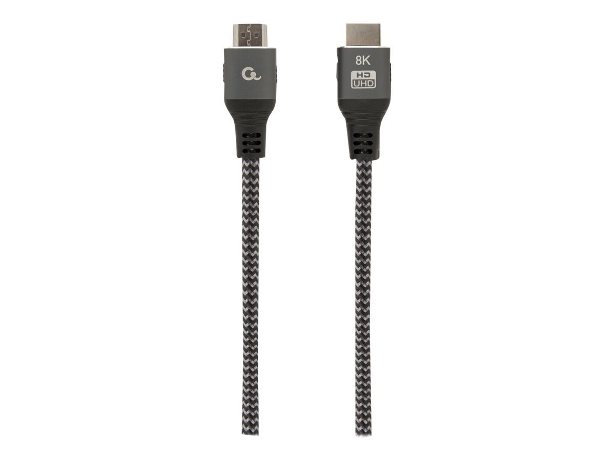 Gembird Cablexpert Select Plus Series - Ultra High Speed - HDMI-Kabel mit Ethernet - HDMI m�nnlich zu HDMI m�nnlich - 3 m - abgeschirmt - unterst�tzt 21:9 Kinoformat, unterst�tzt 8K 60 Hz (7680 x 4320)