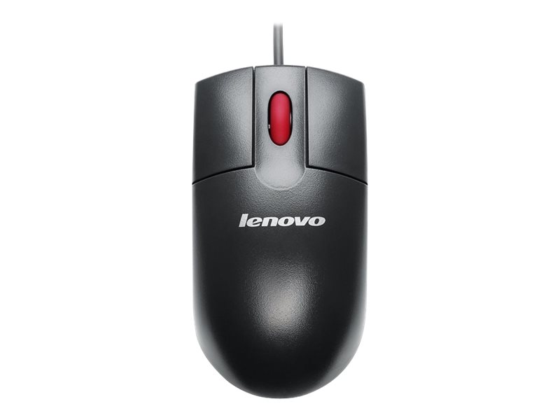 Lenovo Maus - optisch - 3 Tasten - kabelgebunden