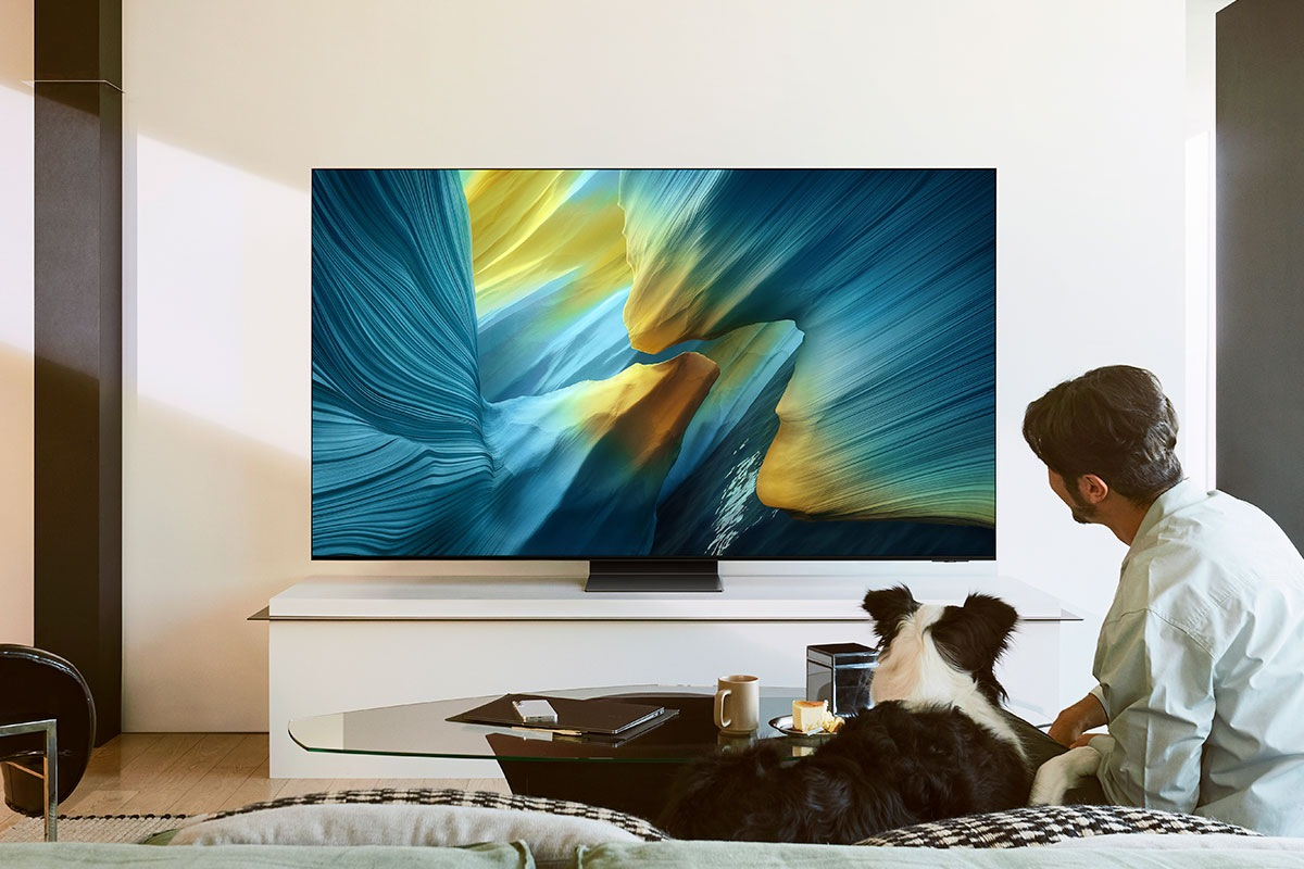 Samsung GQ55S95FAT 139,7 cm (55) 4K Ultra HD Smart TV Wi-Fi Nero