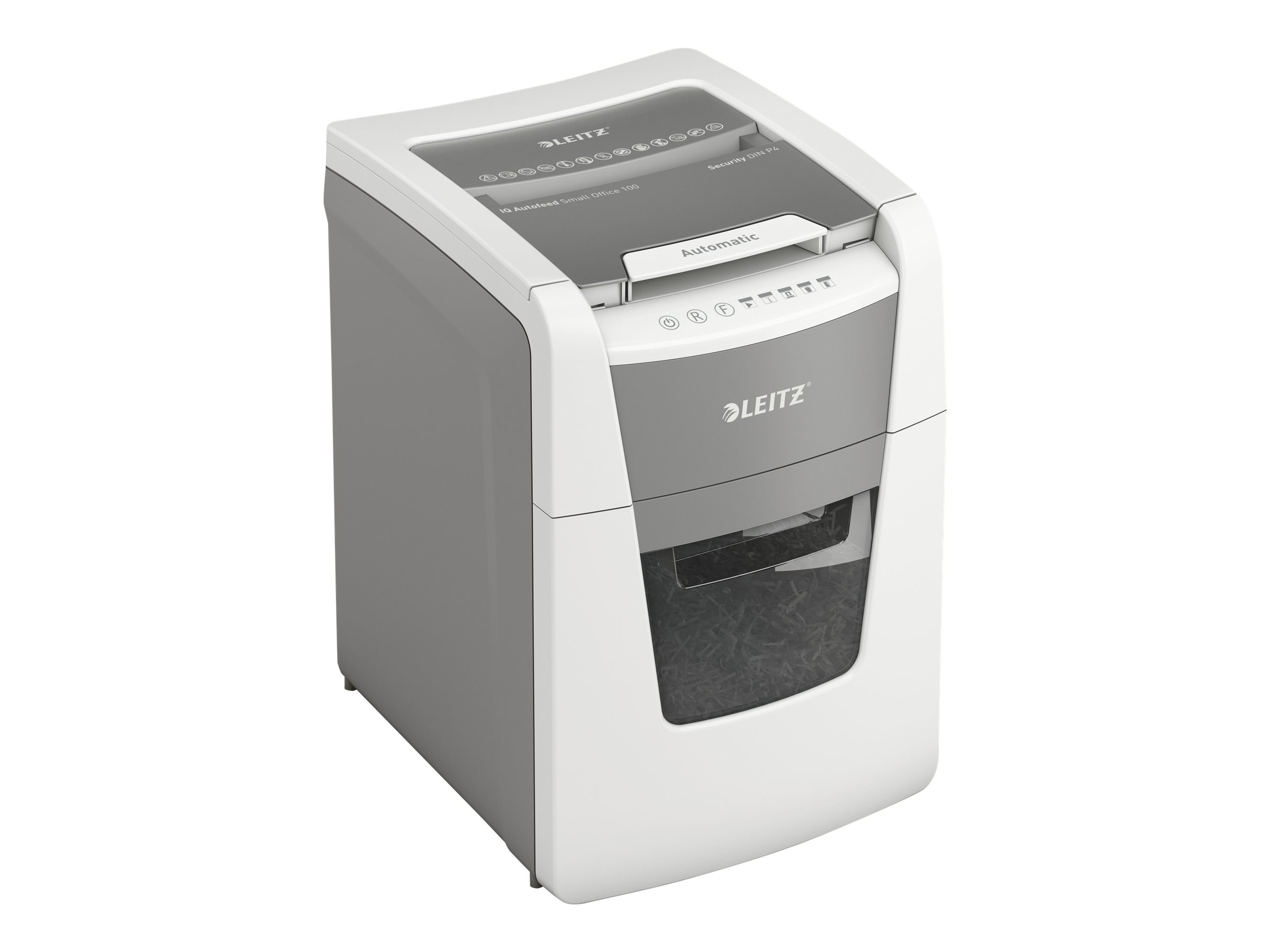 Esselte Leitz IQ AutoFeed Small Office 100 P4 - Vorzerkleinerer