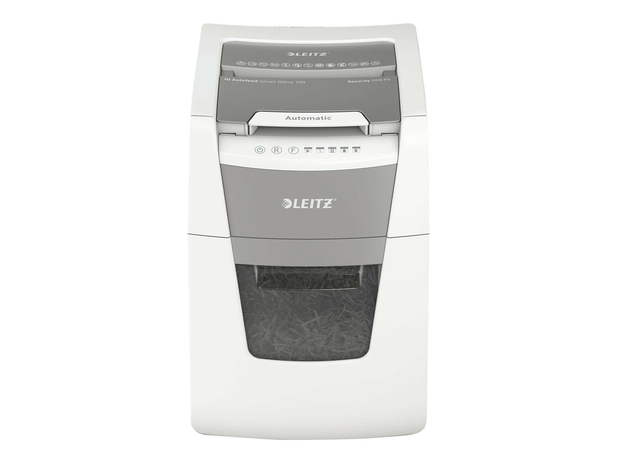 Esselte Leitz IQ AutoFeed Small Office 100 P4 - Vorzerkleinerer