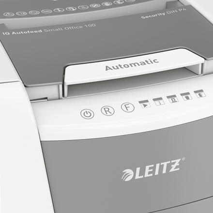 Esselte Leitz IQ AutoFeed Small Office 100 P4 - Vorzerkleinerer