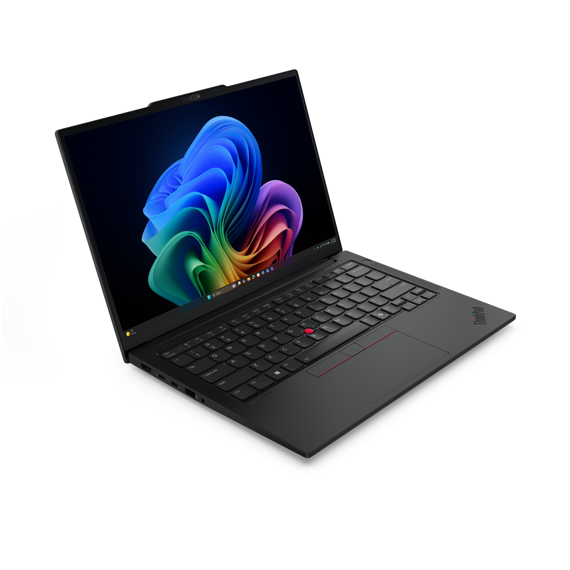 Lenovo ThinkPad E14 Gen 8 (AMD) Copilot+ PC AMD Ryzen AI 7 345 Ordinateur portable 35,6 cm (14) WUXGA 32 Go DDR5-SDRAM 512 Go SSD Wi-Fi 7 (802.11be) Windows 11 Pro Allemand Noir