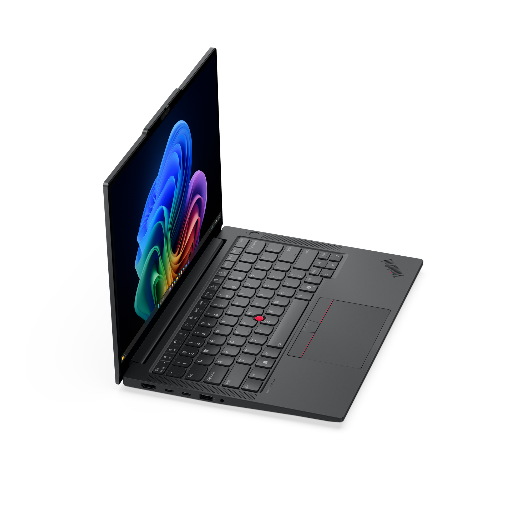 Lenovo ThinkPad E14 Gen 8 (AMD) Copilot+ PC AMD Ryzen AI 7 345 Ordinateur portable 35,6 cm (14) WUXGA 32 Go DDR5-SDRAM 512 Go SSD Wi-Fi 7 (802.11be) Windows 11 Pro Allemand Noir