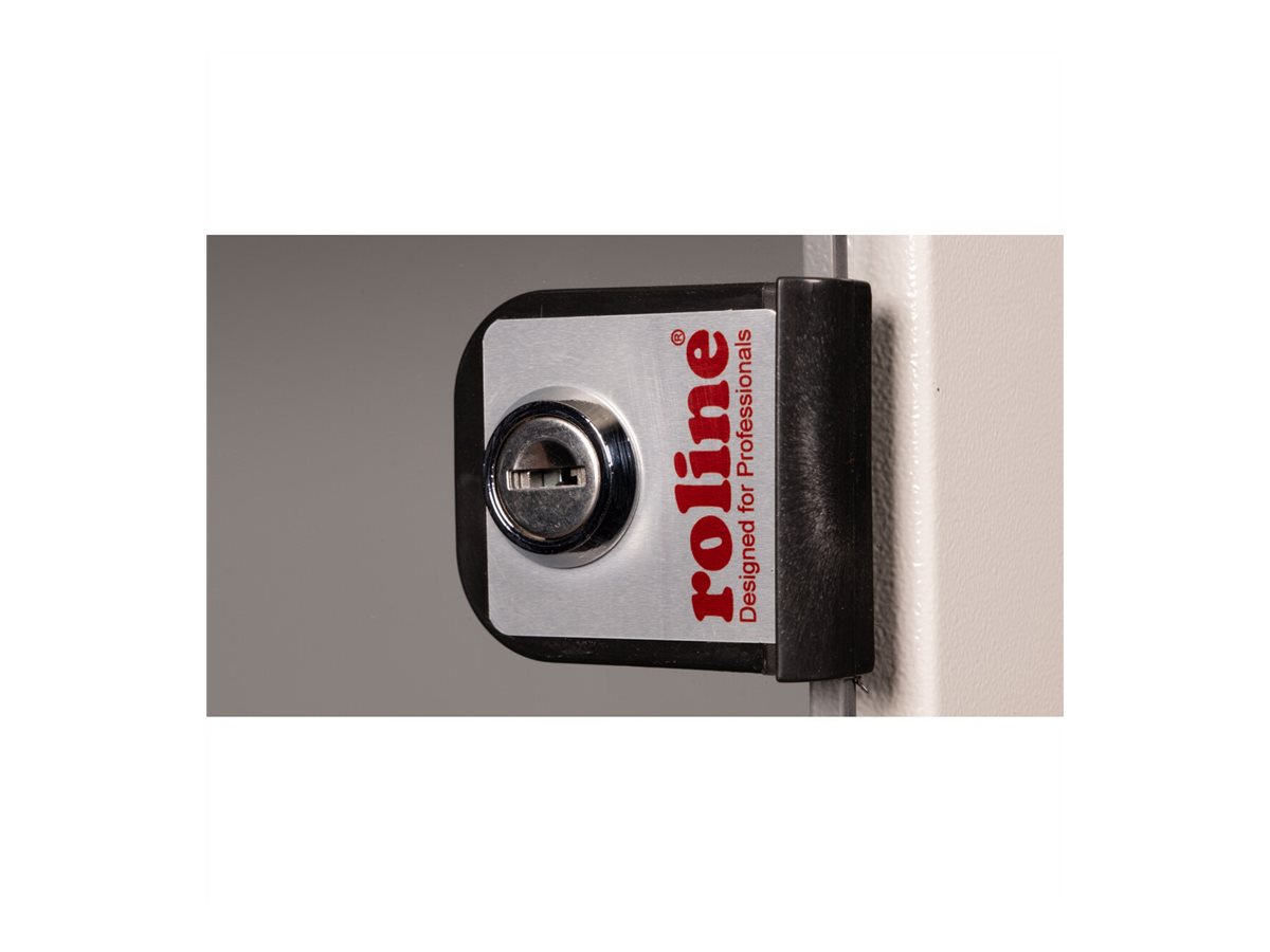 ROLINE Basic - Geh�use - Set, 540x400 BxT - geeignet f�r Wandmontage - RAL 7035, Hellgrau - 7U - 48.3 cm (19)