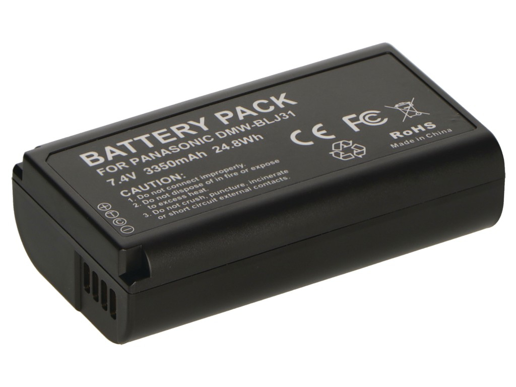 2-power Digital Camera Battery 7.4V 3350mAh