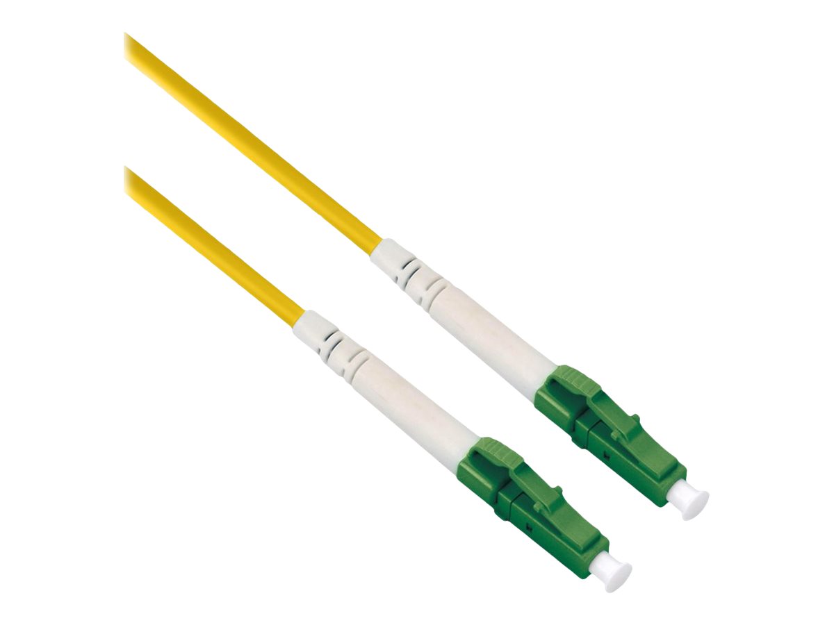 Secomp 21.15.8621 cable de fibra optica 2 m LC LC/APC OS2 Amarillo