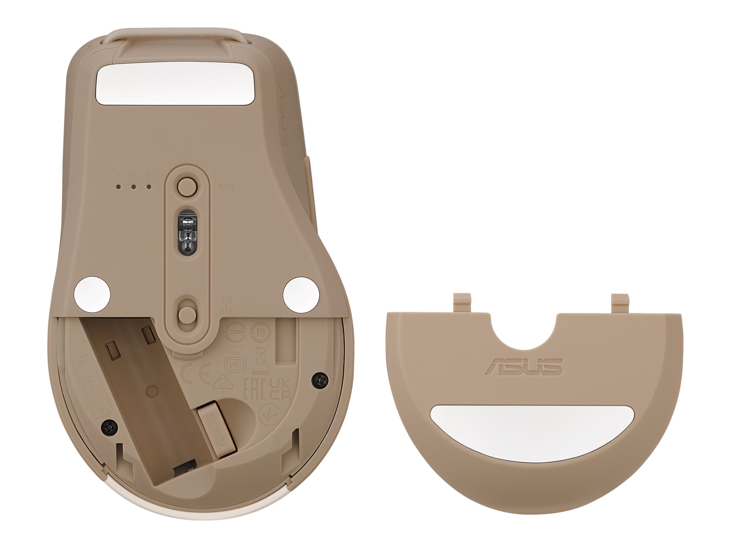 ASUS SmartO MD200 Silent Plus mouse Office Ambidextrous RF Wireless + Bluetooth Optical 4200 DPI