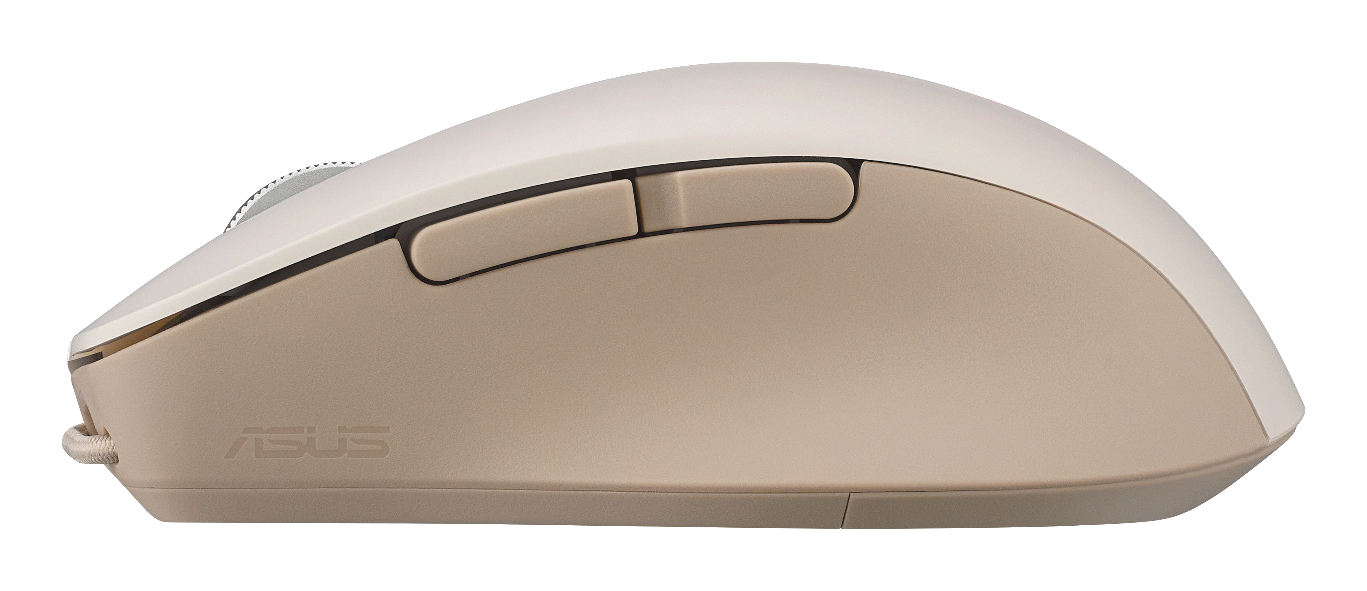 ASUS SmartO MD200 Silent Plus - Maus - optisch - 6 Tasten - kabellos - 2.4 GHz, Bluetooth 5.0 - kabelloser Empf�nger (USB)