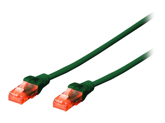 Digitus DK-1617-050/G cavo di rete Verde 5 m Cat6 U/UTP (UTP)