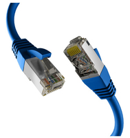 M-CAB CAT8.1 BLUE 0.25M PATCH CORD - Netzwerk - CAT 8