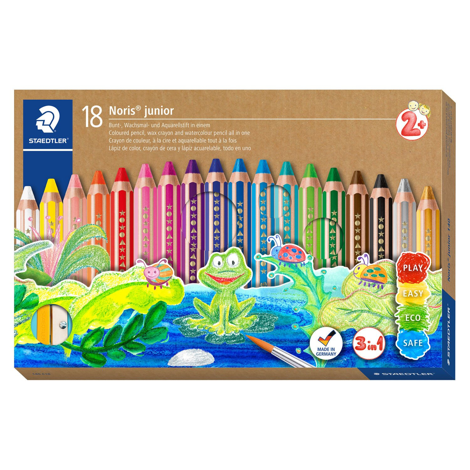 STAEDTLER Buntstift Noris jun 18ST
