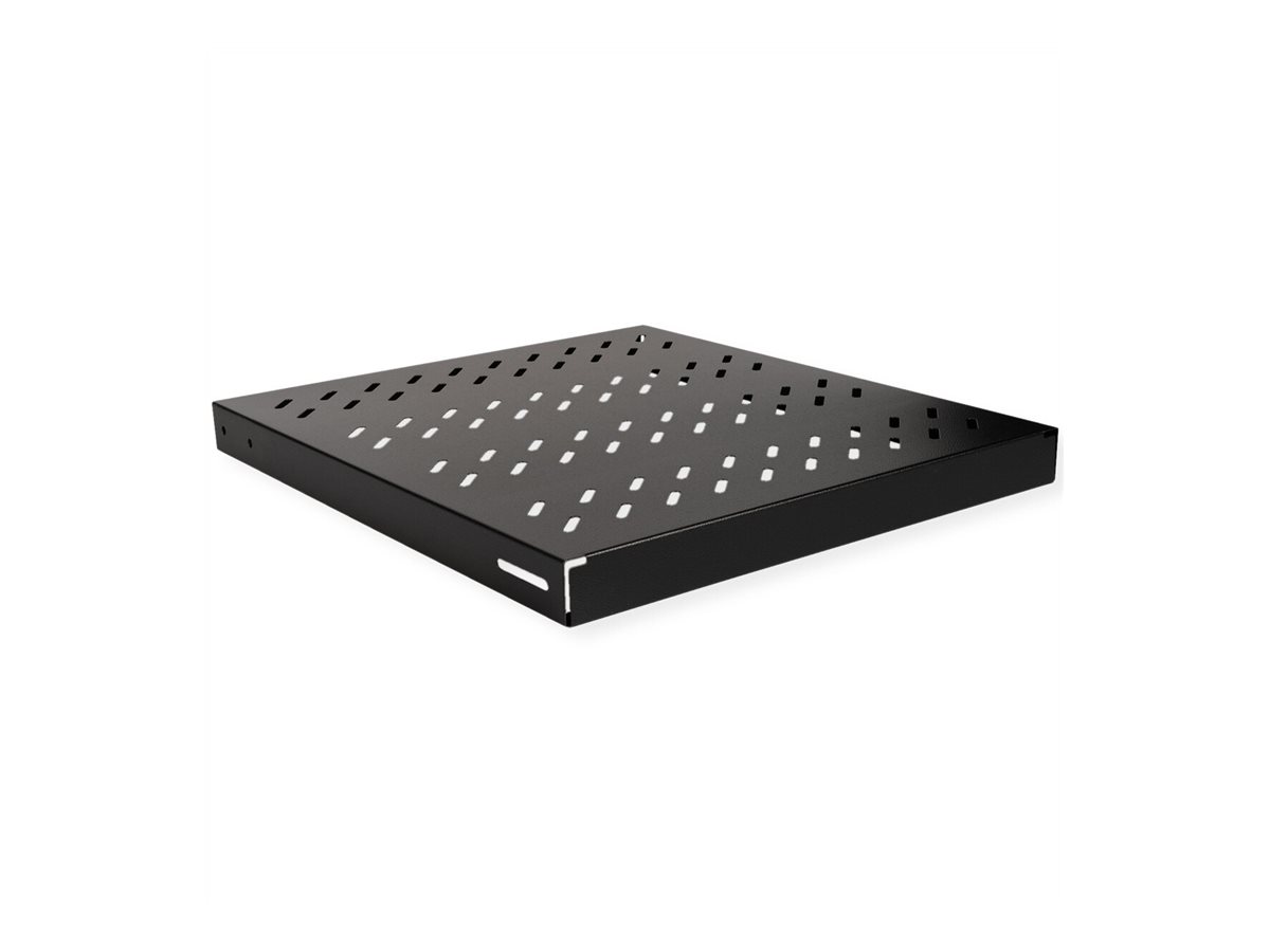 ROLINE Rack - Regal - 500 mm tief, Tragf�higkeit 50 kg - RAL 9005, Jet Black - 1U - 48.3 cm (19)
