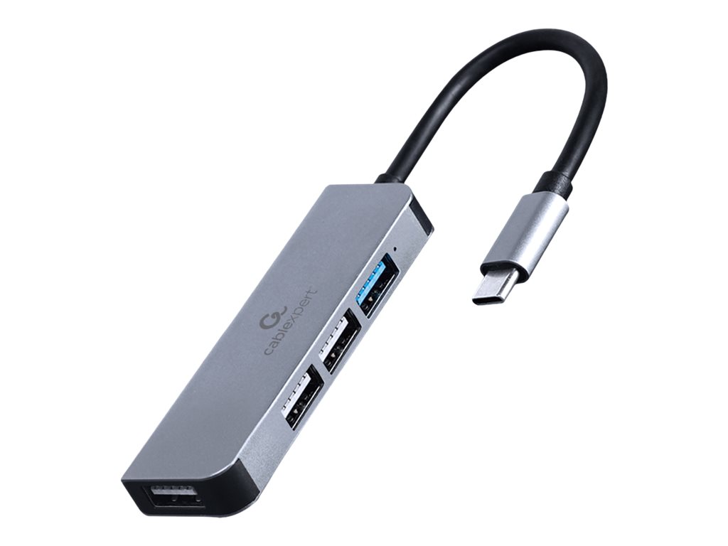 Gembird Cablexpert - Hub - 4-poliger USB-C - 1 x USB 3.1 Gen 1 + 3 x USB 2.0