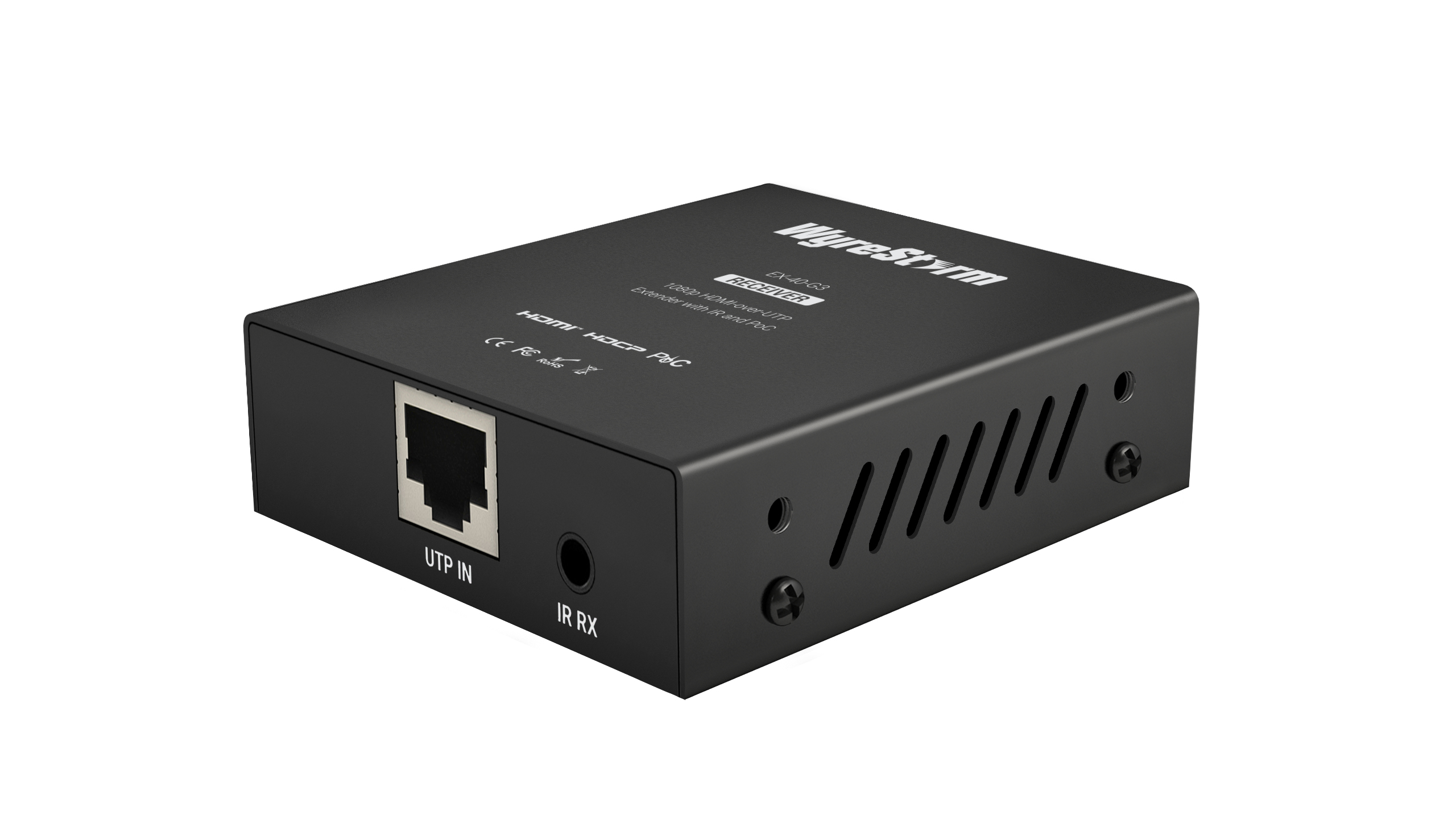 Wyrestorm 1080p HDMI-over-UTP Extender with IR and PoC