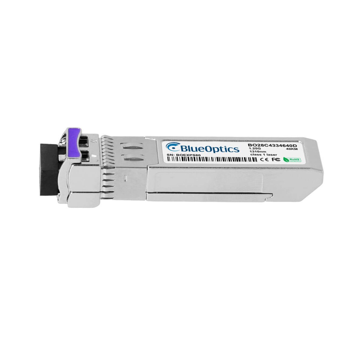 BlueOptics CSFP-BX1490-40-D-BO modulo del ricetrasmettitore di rete Fibra ottica 1250 Mbit/s