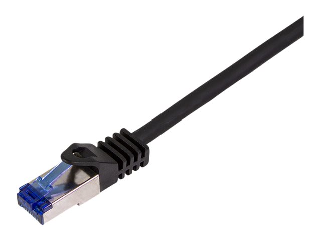 LogiLink C6A033S networking cable Black 1 m Cat6a S/FTP (S-STP)