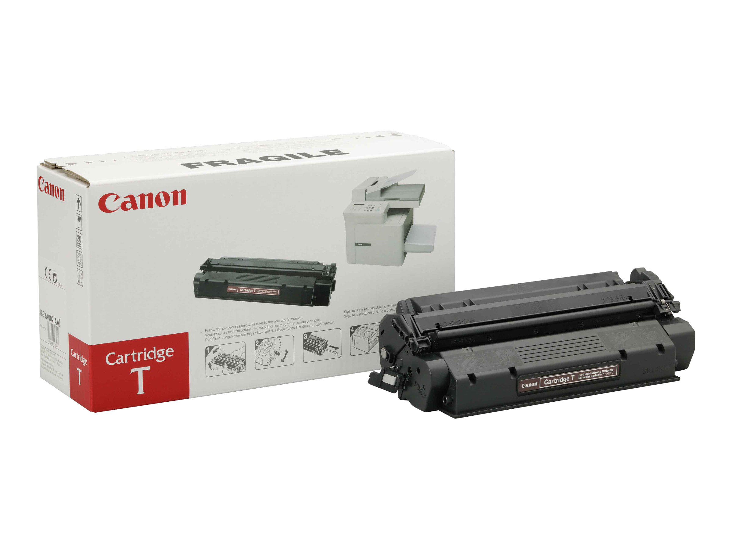 Canon Cartridge T - 7833A002 - Toner schwarz - fr FAX L380 L380S L390 L400; ImageCLASS D320 D340; LASER CLASS 310 510; PCD320 D340