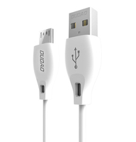 Dudao L4M USB-A to USB-Micro hvid - Kabel - Digital/Daten