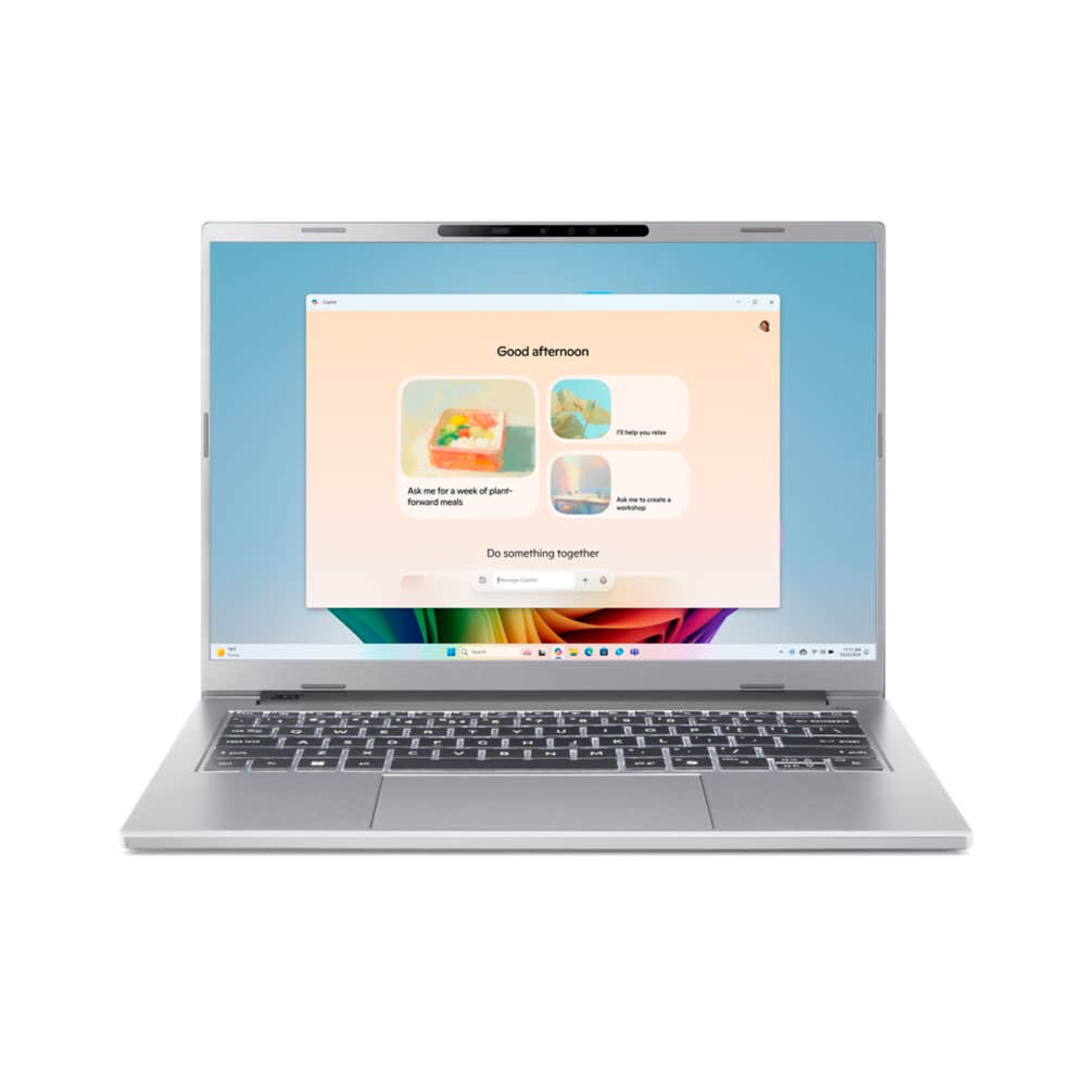 Acer Aspire 14 AI A14-53M - Intel Core Ultra 5 226V / 2.1 GHz - Win 11 Home - Arc Graphics 130V - 16 GB RAM - 512 GB SSD NVMe - 35.6 cm (14)